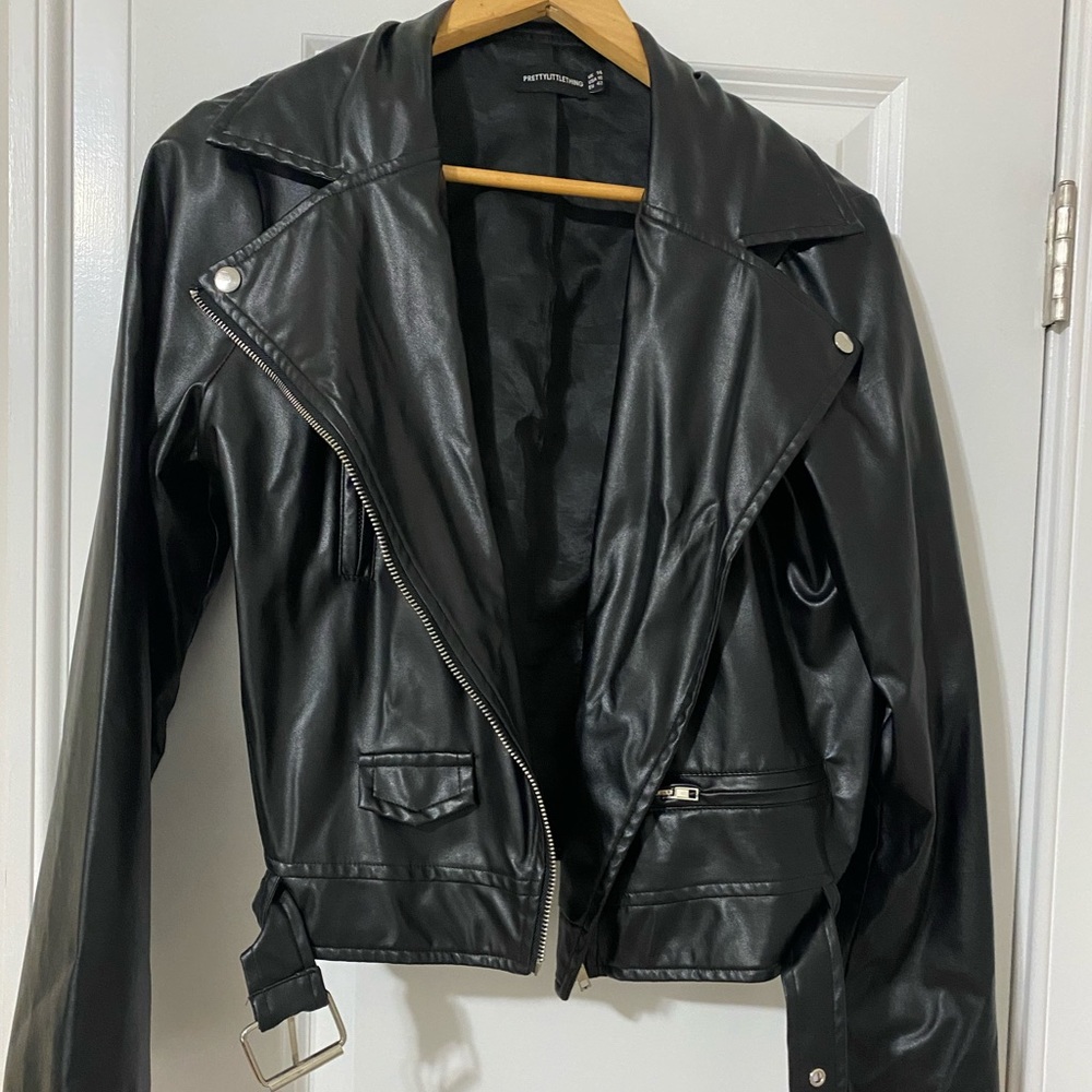 Faux Leather Jacket